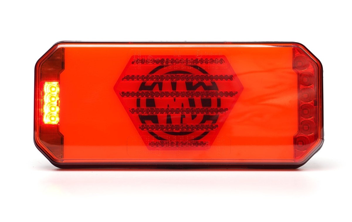 WAS W279 "RED" Stop, tail, dynamic indicator, reverse, rear fog2488L DD REDWASSRH Lighting