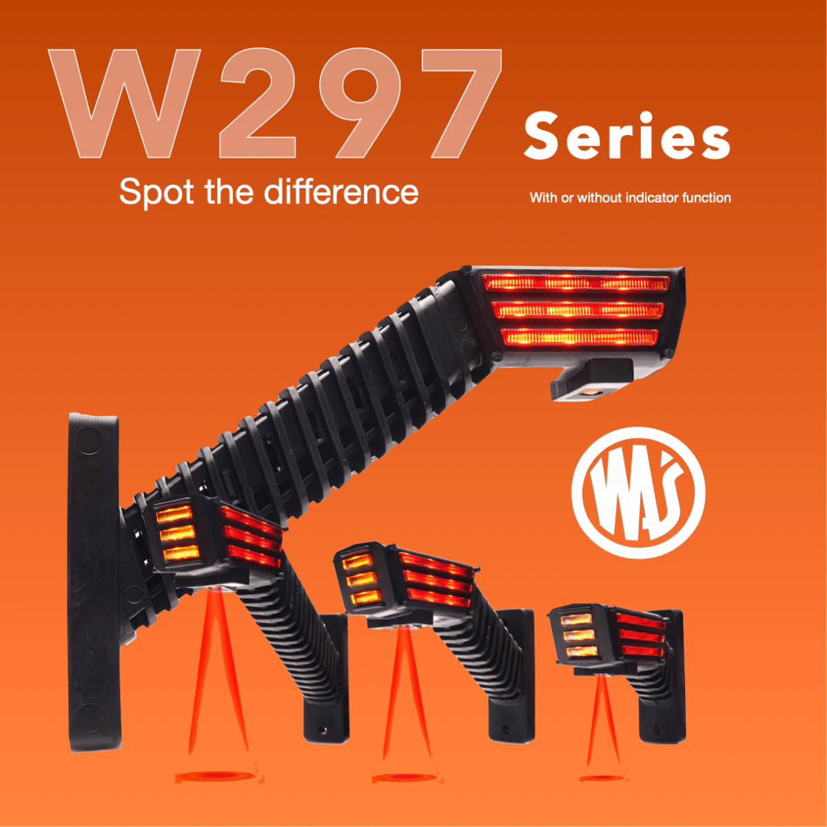 W297 LED Multi-Function Position Lamp - SRH Lighting
