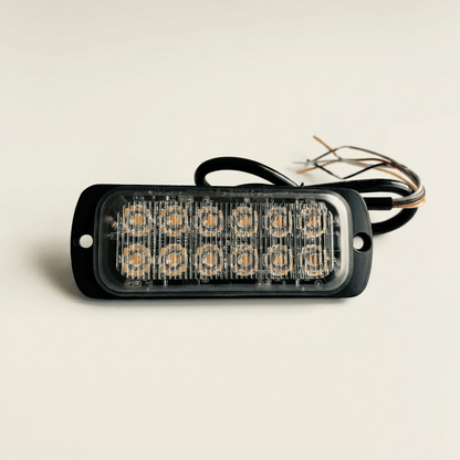 12H709 12 - way LED hazard warning lightLED warning light12H709-AVSWDSRH Lighting