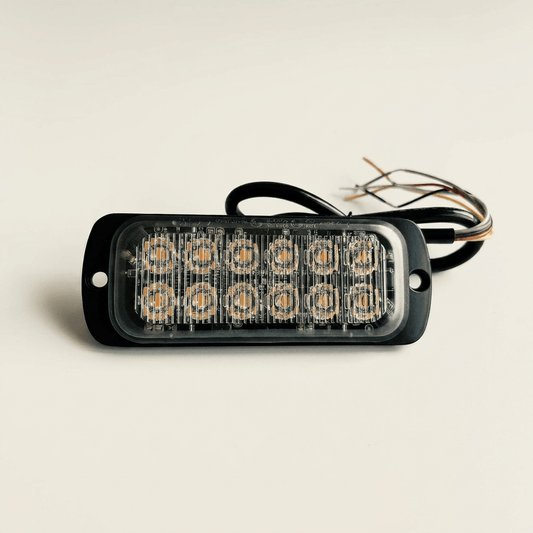 12H709 12 - way LED hazard warning lightLED warning light12H709-AVSWDSRH Lighting