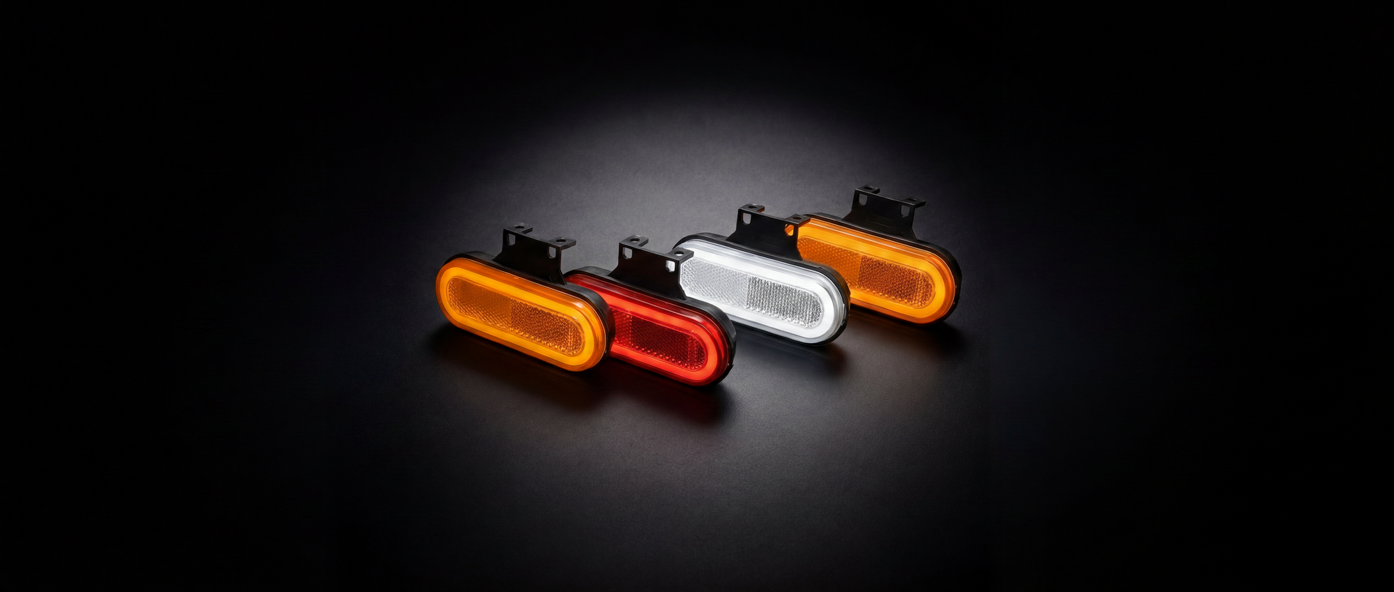 WAS W198 LED Marker Light: Versatile, High Visibility, ECE Approved