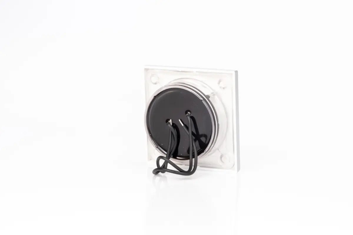 21 - LED interior lamp, square with replaceable frame, silver colour.Interior lightFT - 147 SFristomSRH Lighting
