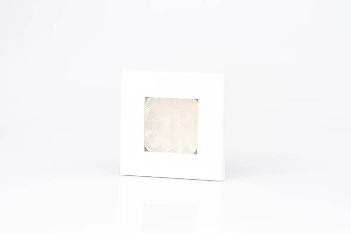21 - LED interior lamp, square with replaceable frame, silver colour.Interior lightFT - 147 SFristomSRH Lighting