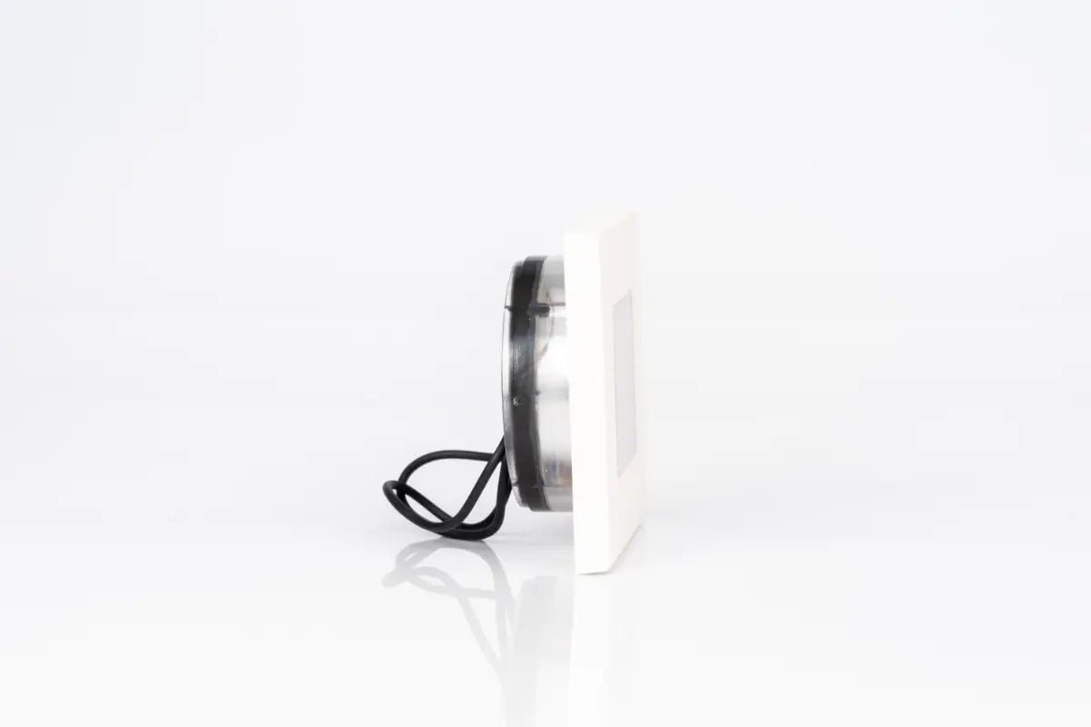 21 - LED interior lamp, square with replaceable frame, silver colour.Interior lightFT - 147 SFristomSRH Lighting