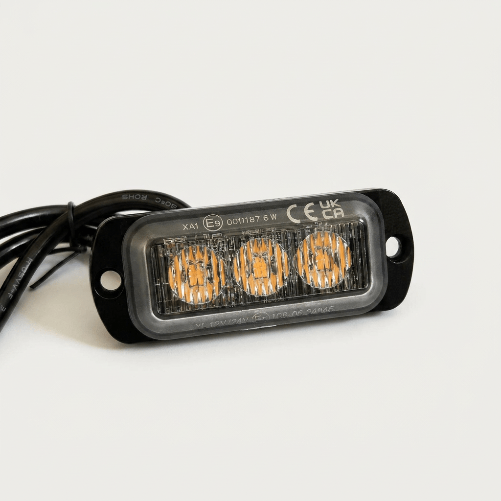 3H709 3 - way LED hazard warning lightLED warning light3H709-AVSWDSRH Lighting