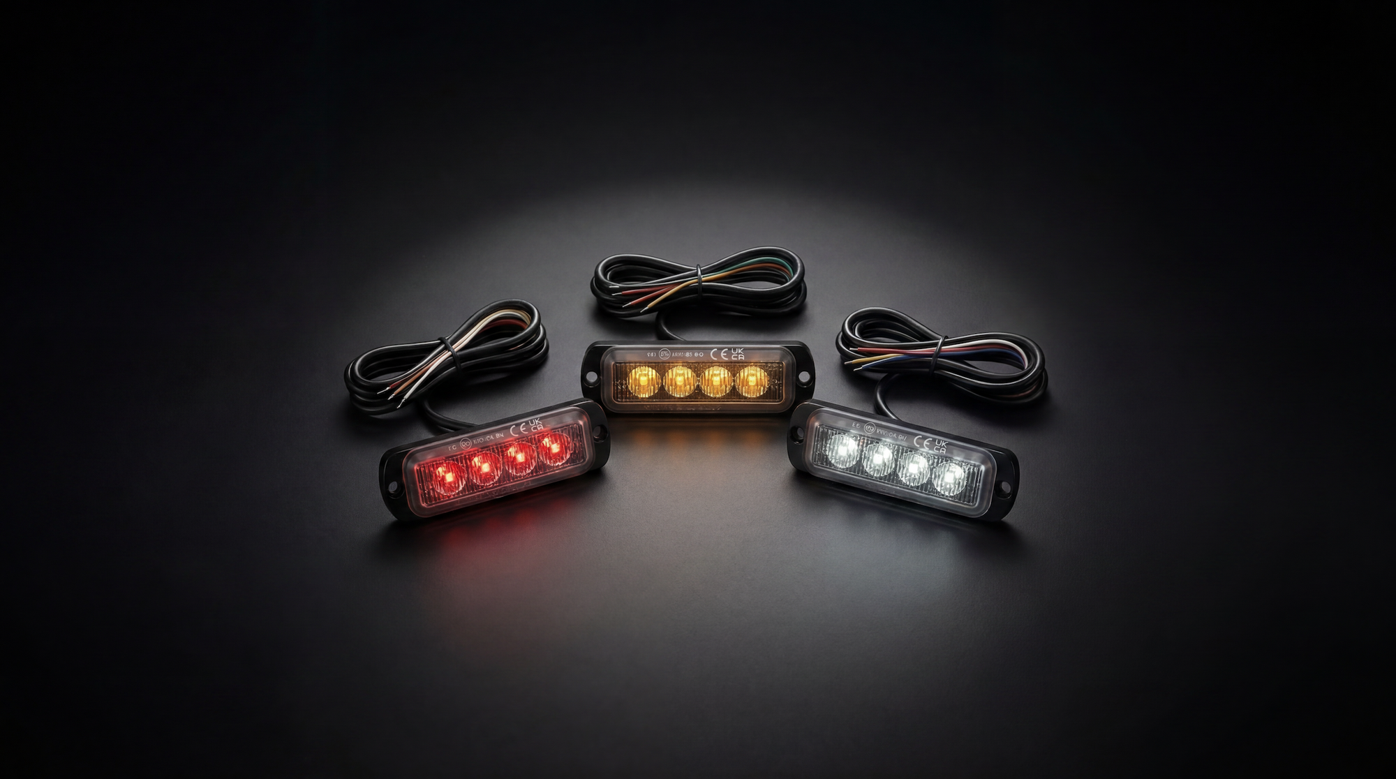 4H709 4-way directional LED hazard warning light