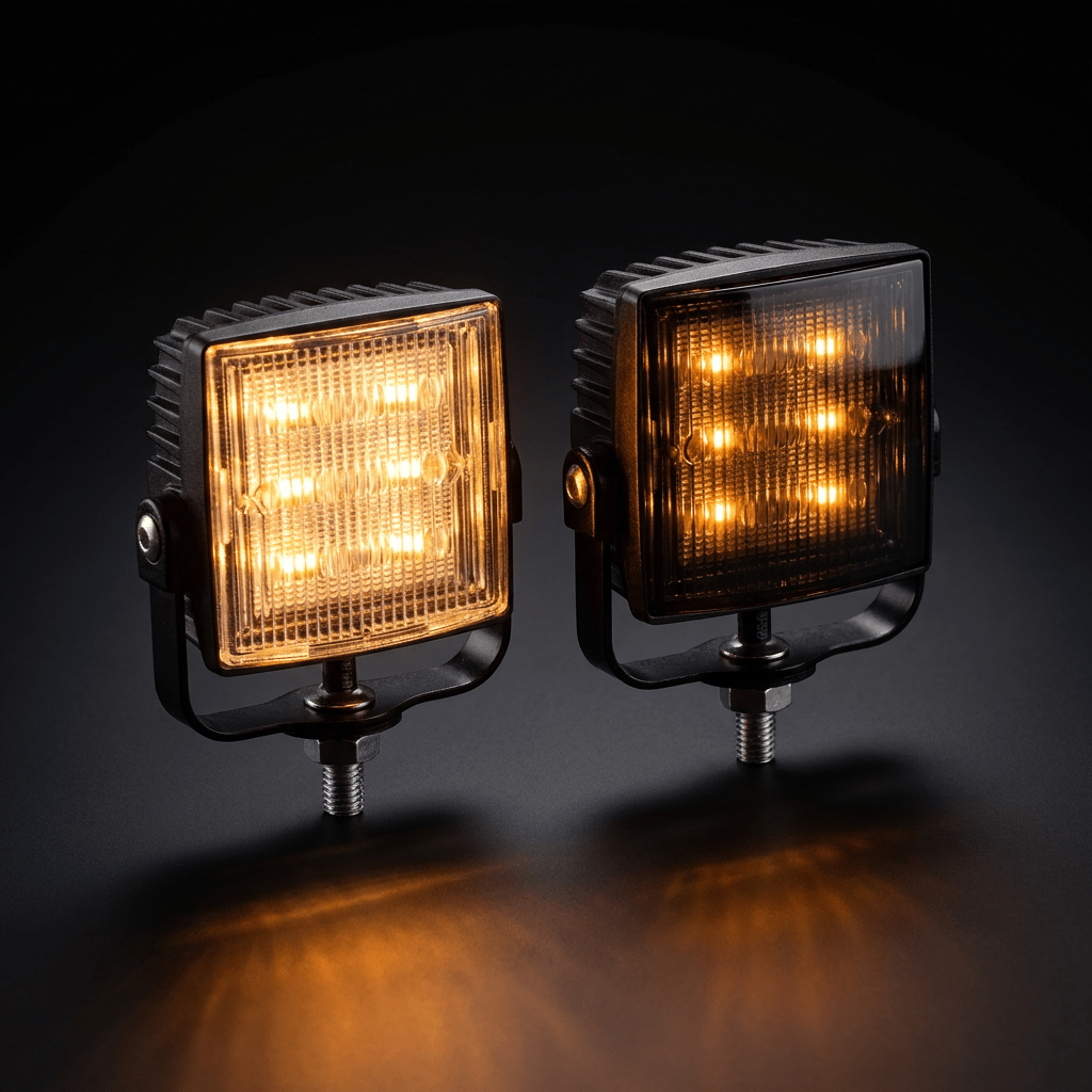 6H75 Pedestal mount LED Strobe lamp amberLED warning light6H75ASVSWDSRH Lighting