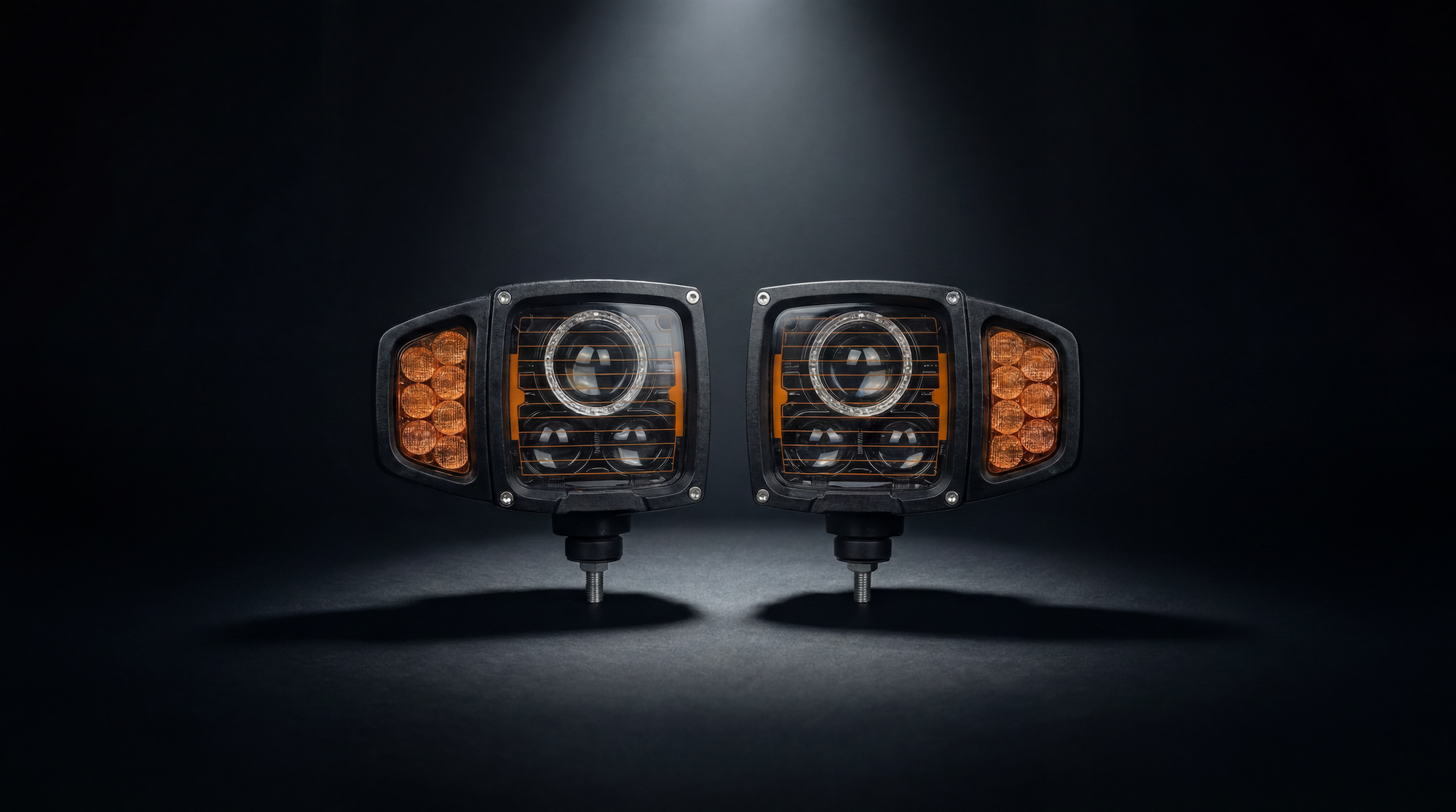 Heated Lens LED Headlight Assembly