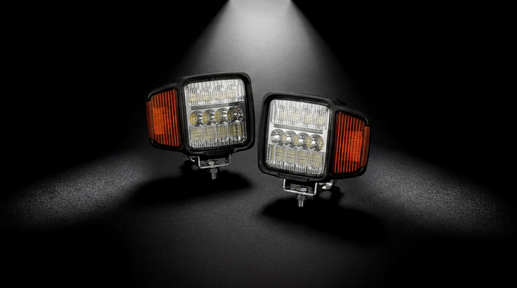 LED Auxiliary headlight assembly "Compact"