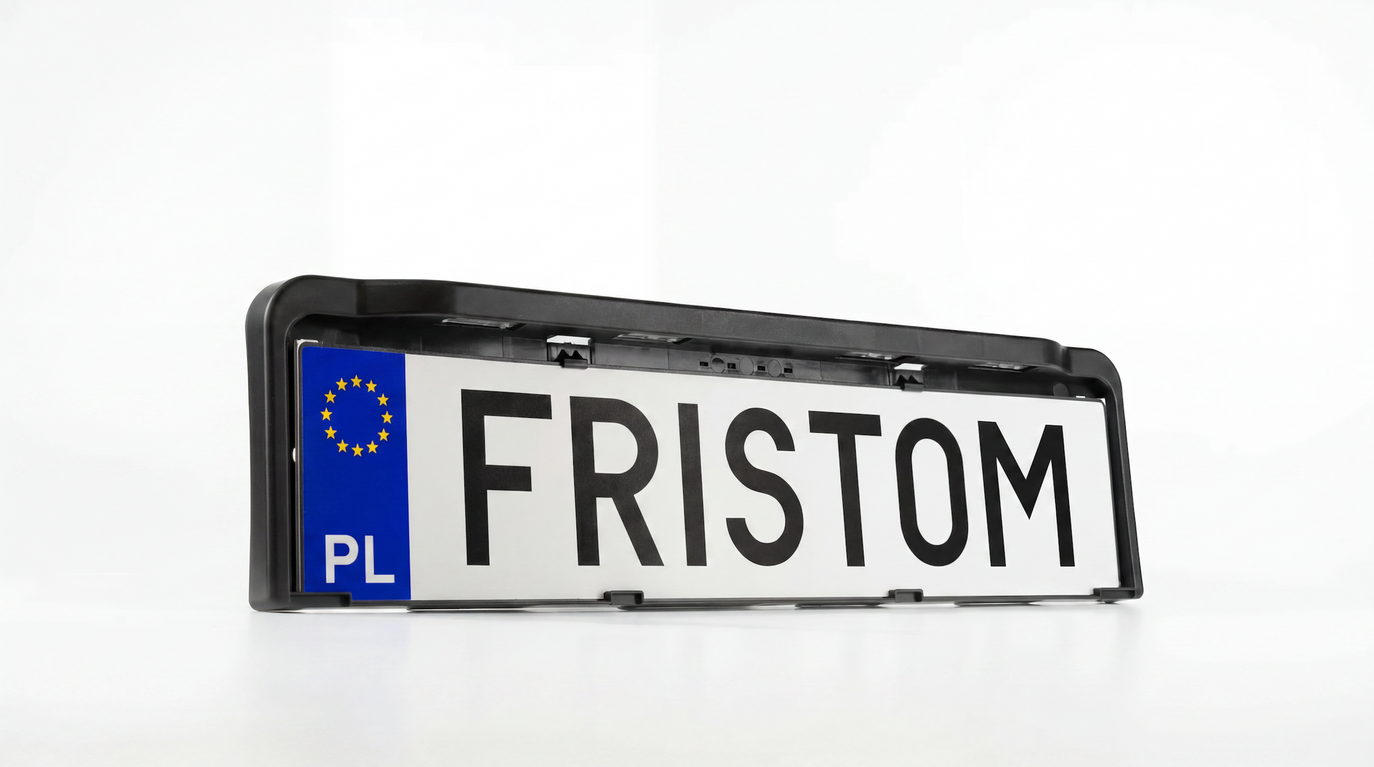 Fristom FT-264 LED License Plate Frame with Integrated Lighting