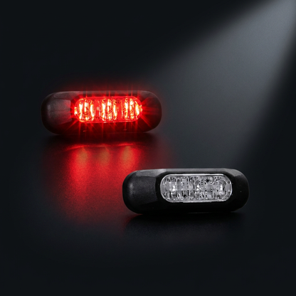 Fristom Warning lamp FT-210 LED  amber and FT-210 C red
