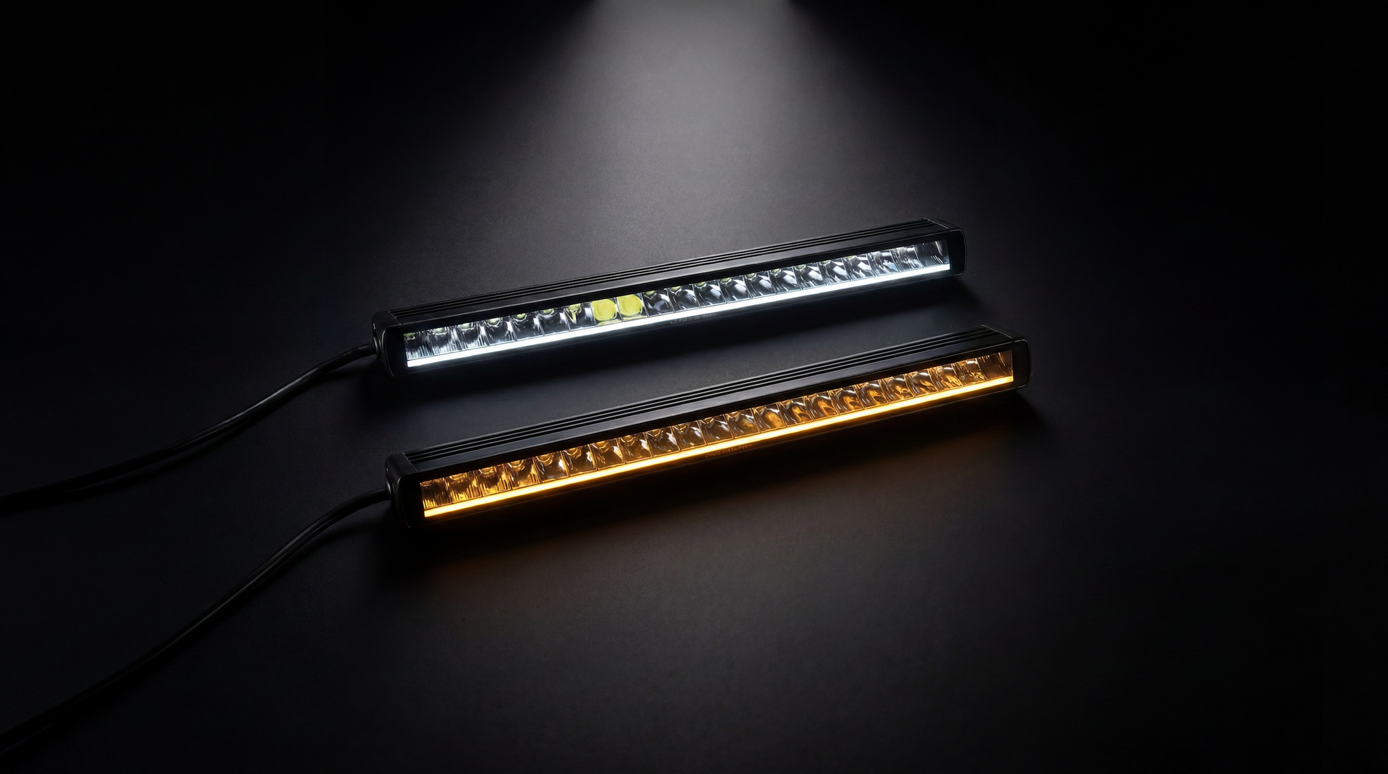 Hella Black Magic Edgeless Pro 32" light bar with dual colour position and Boost