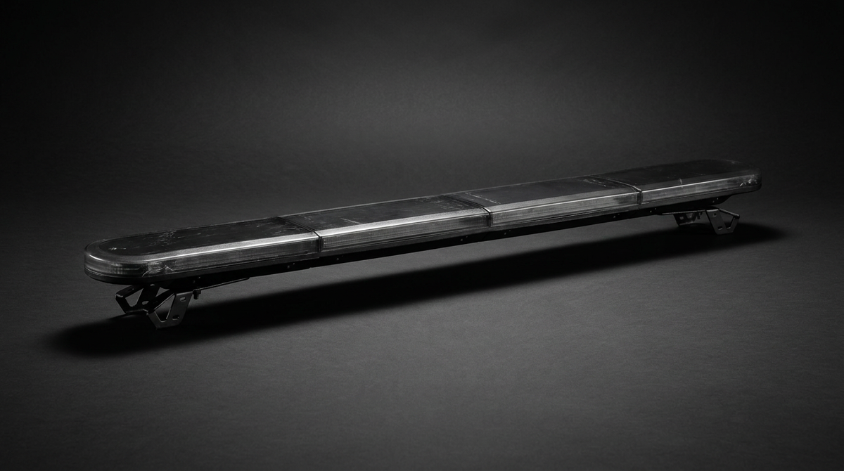 770 Series 1500MM Amber light bar with Smoked lens  252 LED
