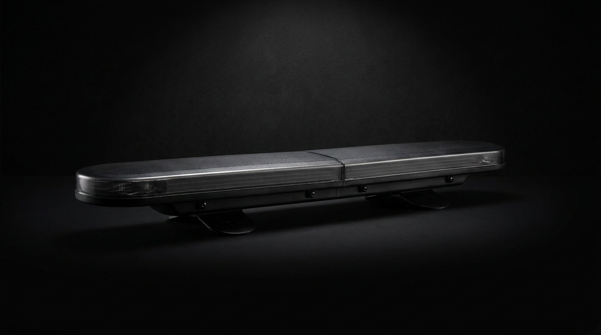 770 Series 600MM Amber light bar with Smoked lens  108LED