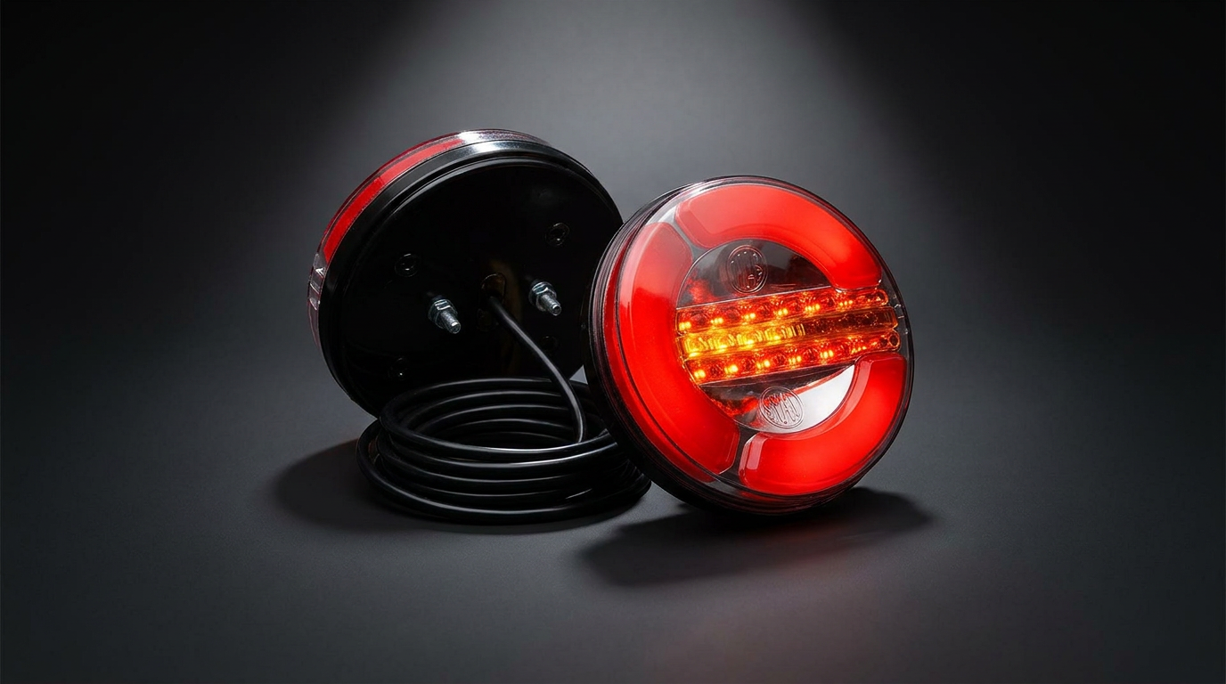 WAS W153 stop tail dynamic indicator & W154 tail, reverse and fog lights