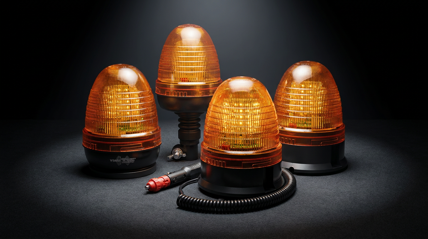 209 Series economy LED flashing warning beacon