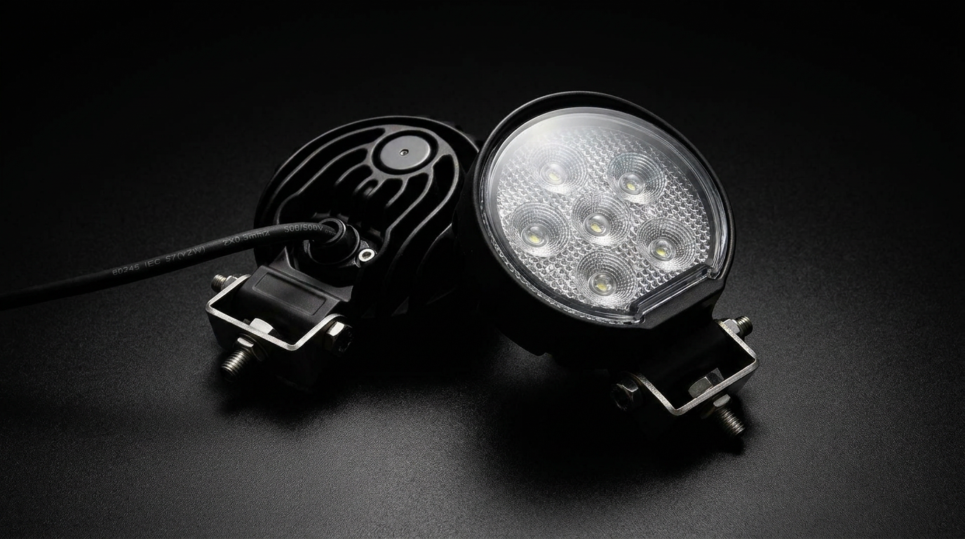 GP Series round LED work light 24w 9-32v
