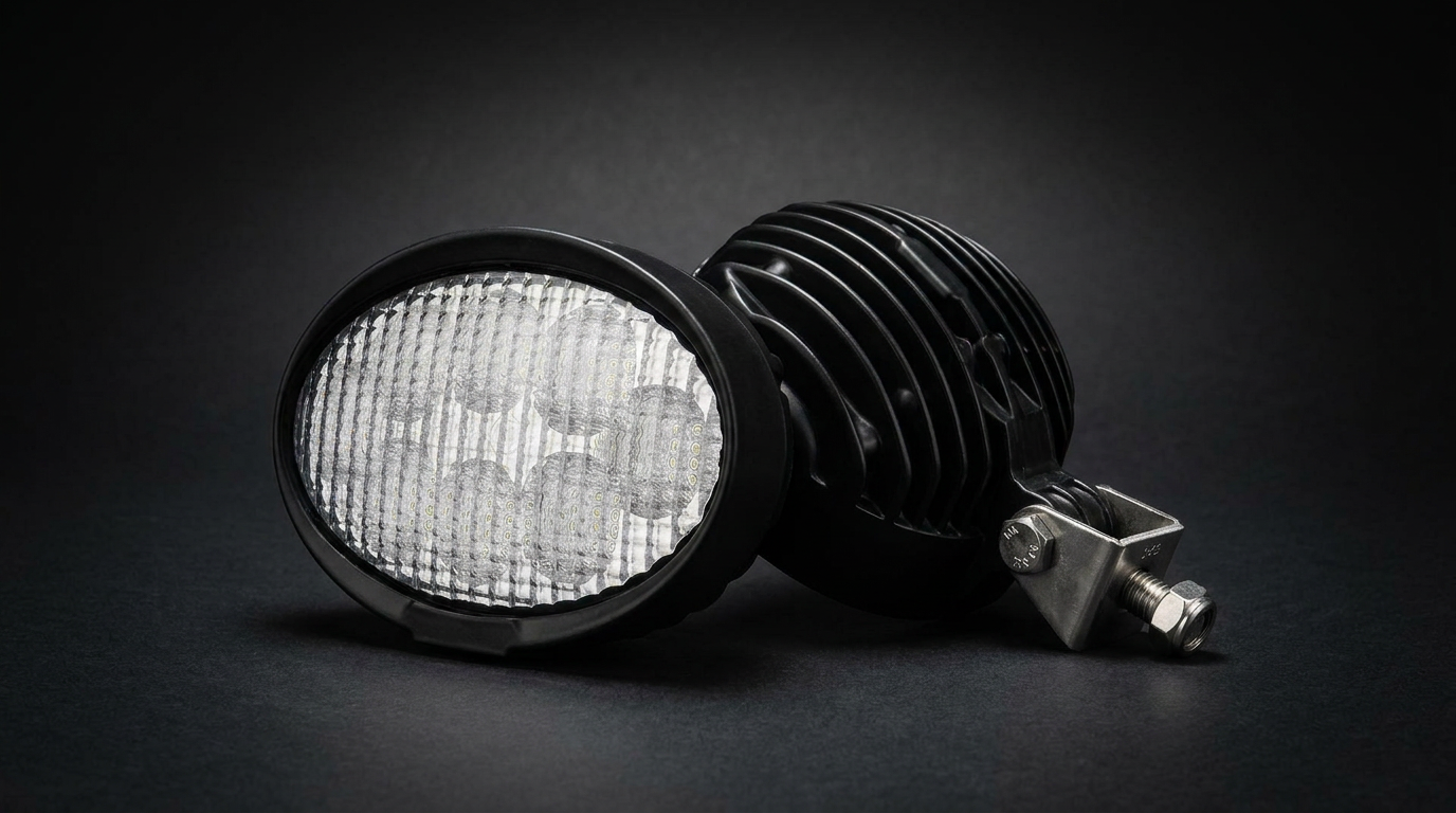 Super Bright Oval LED Work Light - 40w 3,600lm