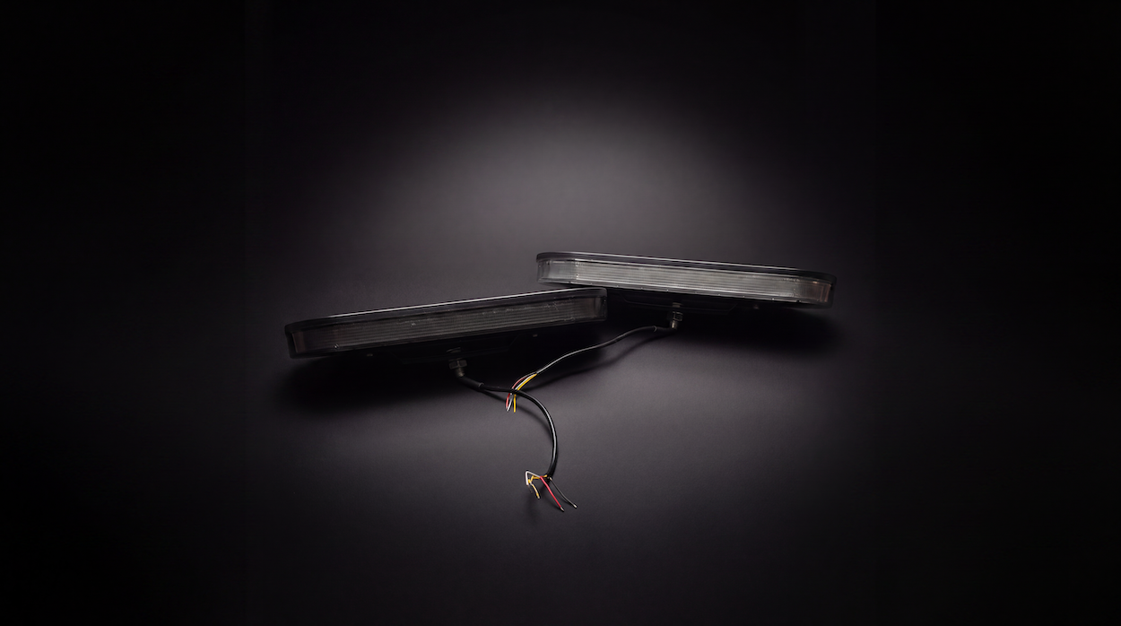 VSWD 139 Mini light bar 362mm with dark or clear lens