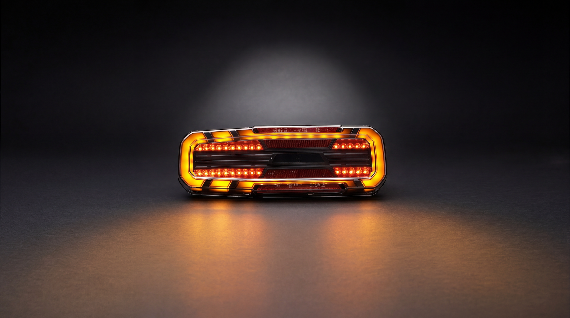 WAS W278 Rear truck Light with ring indicator