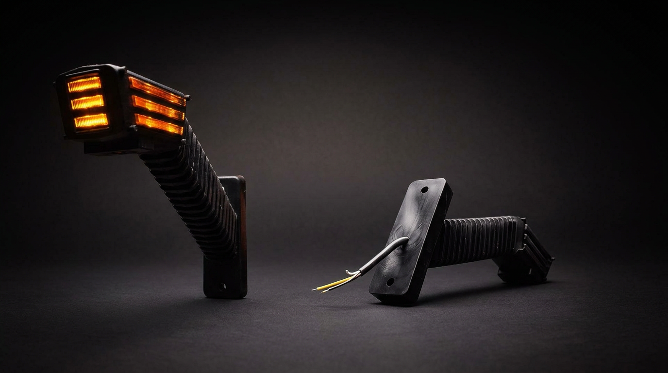 WAS W297.5 Monolithic Stalk Series Outline marker Lamps for truck and trailer