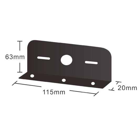 Accessory mounting angle bracketAccessoryBRACKET7VSWDSRH Lighting