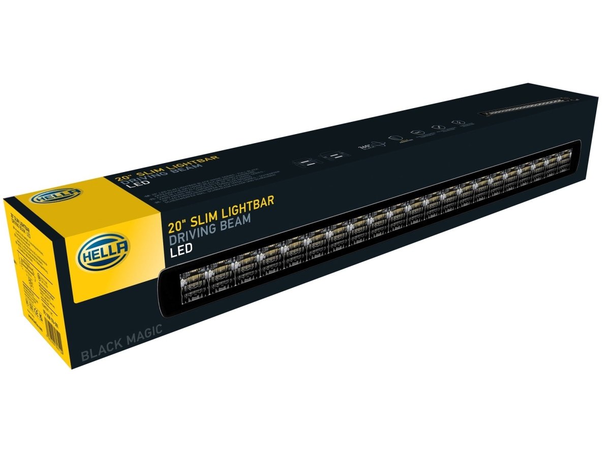 Black Magic Slim LED Lightbars 20"7 " - 20"1FA 358 176 - 301HellaSRH Lighting