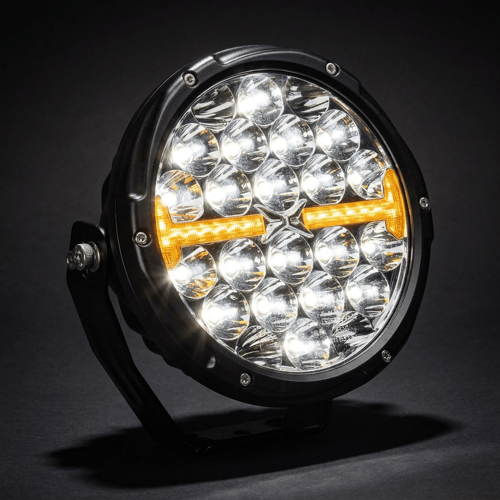 BLIZZARD Plus 7in. driving light with dual colour position & R65 warningDriving Light5064 PlusSRH LightingSRH Lighting