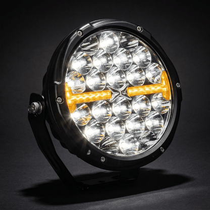 BLIZZARD Plus 7in. driving light with dual colour position & R65 warningDriving Light5064 PlusSRH LightingSRH Lighting