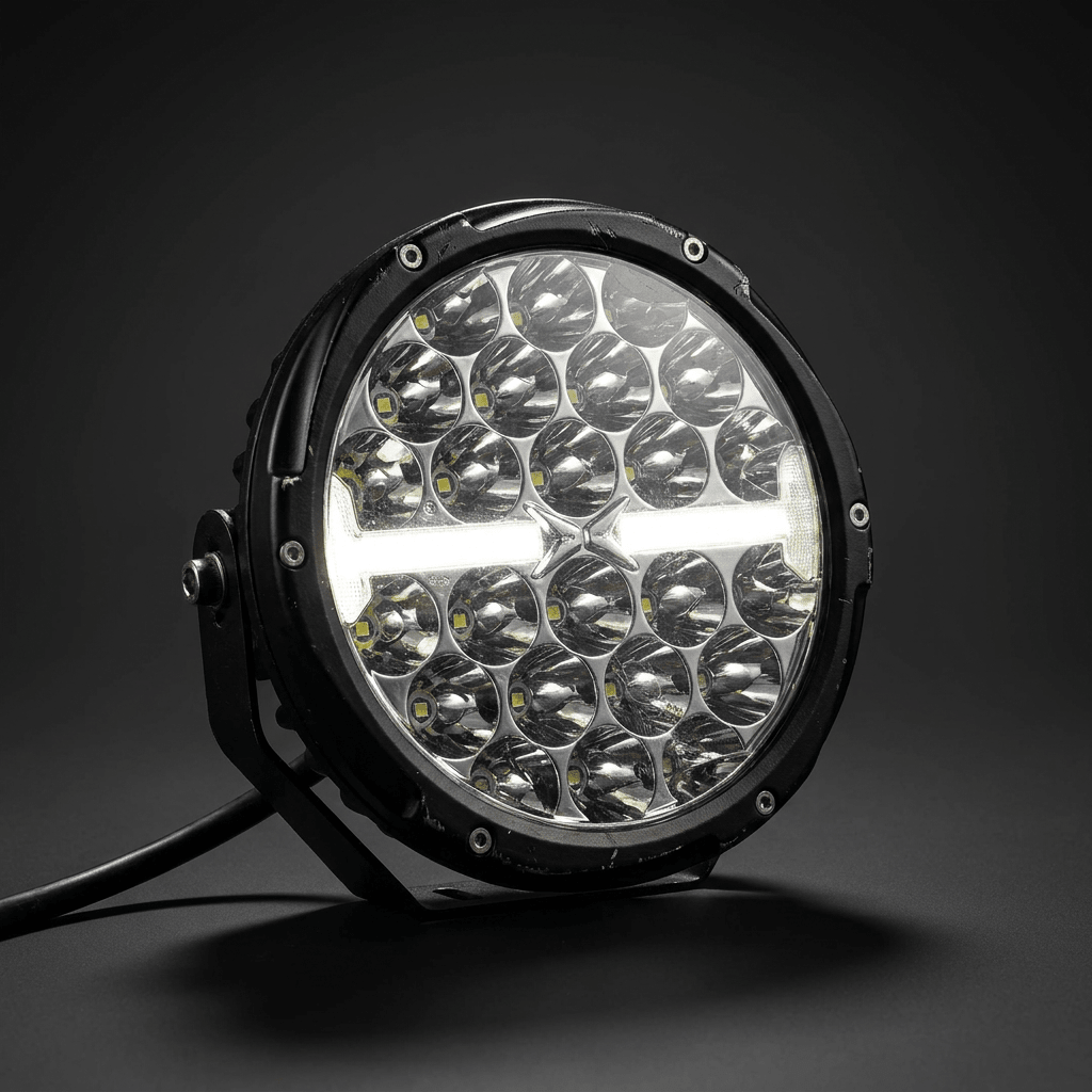 BLIZZARD Plus 7in. driving light with dual colour position & R65 warningDriving Light5064 PlusSRH LightingSRH Lighting