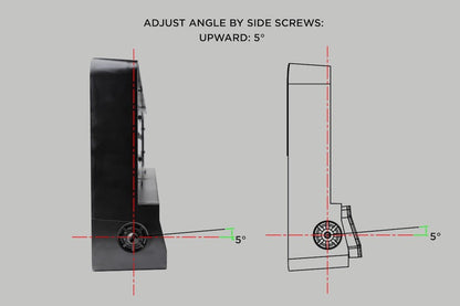 Boreman Number plate holder with LED lightbarDriving LightBoremanSRH Lighting