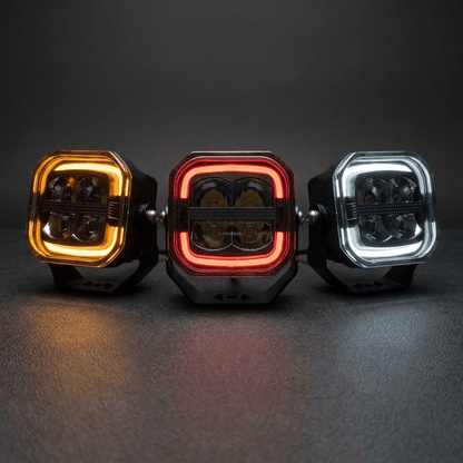 CALLISTO driving light with tricolour side light.Driving LightCallistoSRH LightingSRH Lighting