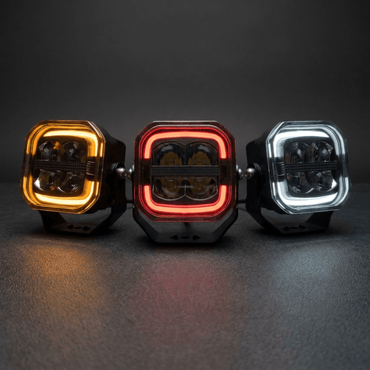 CALLISTO driving light with tricolour side light.Driving LightCallistoSRH LightingSRH Lighting