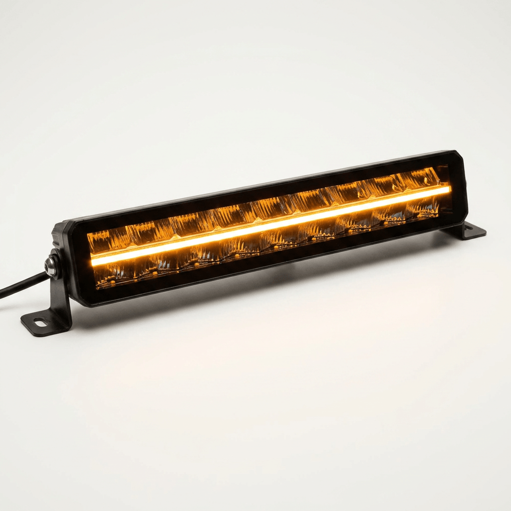 CONCERT LED Dual Row Bezel - Less Light Bar with White ,Amber position light7 " - 20"3317SRH LightingSRH Lighting