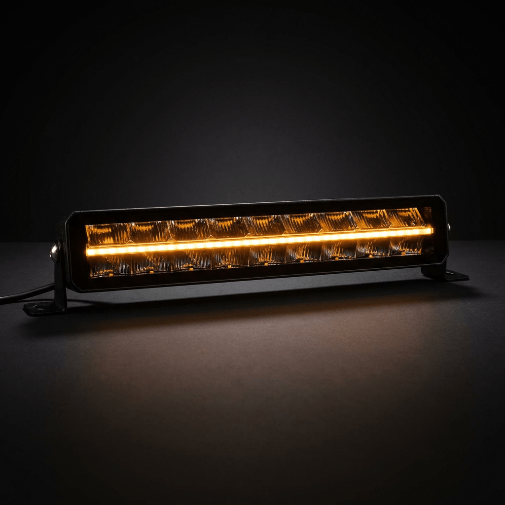 CONCERT LED Dual Row Bezel - Less Light Bar with White ,Amber position light7 " - 20"3317SRH LightingSRH Lighting