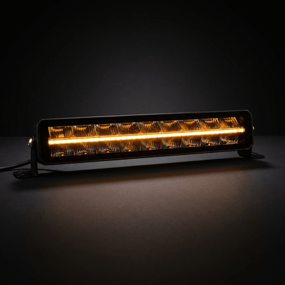 CONCERT LED Dual Row Bezel - Less Light Bar with White ,Amber position light7 " - 20"3317SRH LightingSRH Lighting