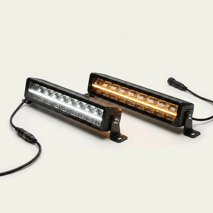 CONCERT LED Dual Row Bezel - Less Light Bar with White ,Amber position light7 " - 20"3317SRH LightingSRH Lighting