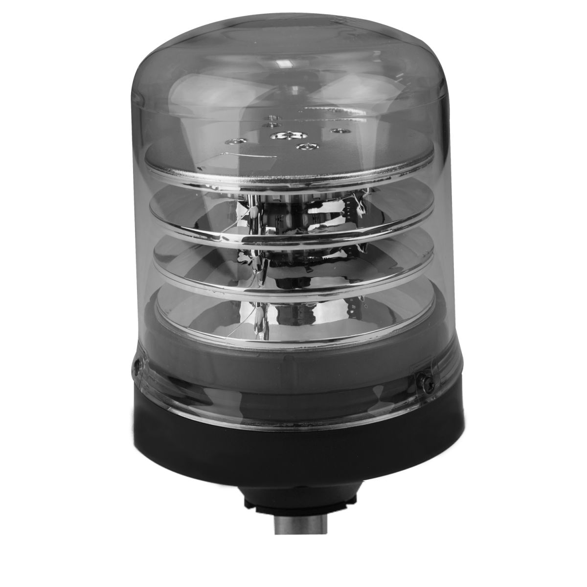 Britax B200 R65 LED Flashing Beacon (Clear Lens) - Single Bolt Mount B201.54.LDVLED BeaconB201.54.LDVEccoSRH Lighting