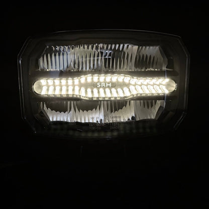 FIRESTORM driving light with dual colour side light, R65 hazard and Dynamic start - upDriving Light2049WSRH LightingSRH Lighting