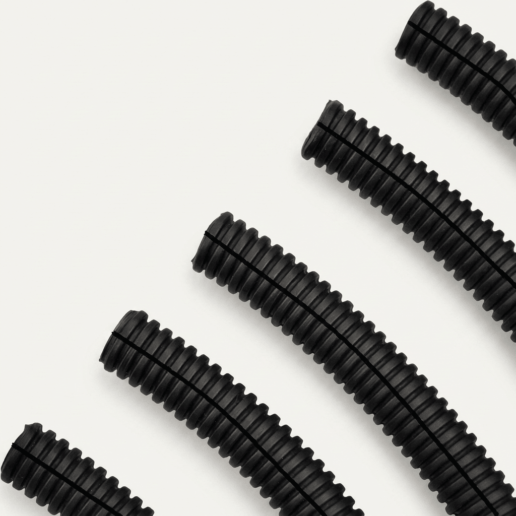 Flexible and Flame Retardant Corrugated Split Conduit for Cable ProtectionAccessorySRH LightingSRH Lighting