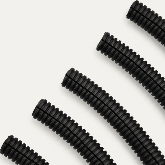 Flexible and Flame Retardant Corrugated Split Conduit for Cable ProtectionAccessorySRH LightingSRH Lighting