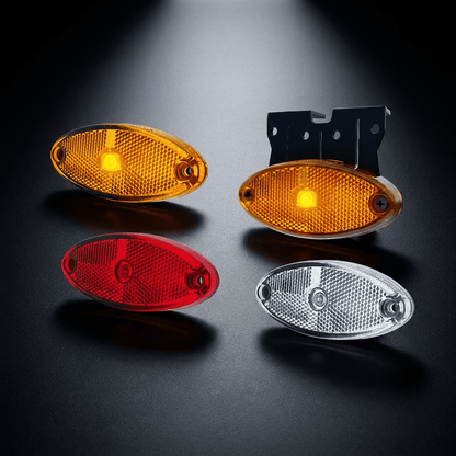 Fristom Oval Marker lamp FT - 061 LED c/w bracketMarker LightFT-061 B+K LEDFristomSRH Lighting