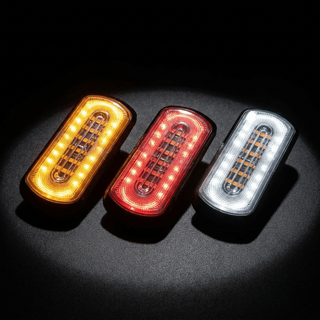 "Halo" LED hazard warning and position lightLED warning light6H706-AWSRH LightingSRH Lighting