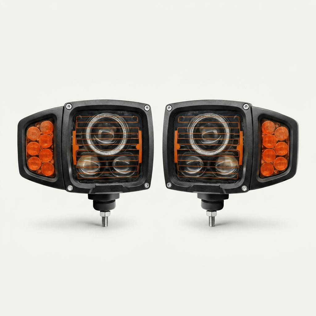 Heated Lens LED Headlight AssemblySRH LightingSRH Lighting