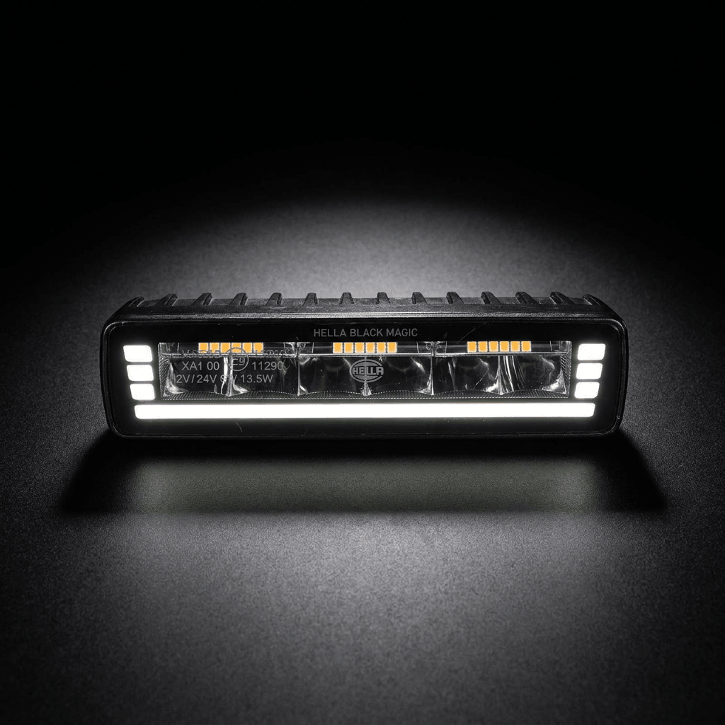 Hella Black Magic Edgeless Pro Mini Lightbar (7")7 "- 20"1FB 358 236-201HellaSRH Lighting