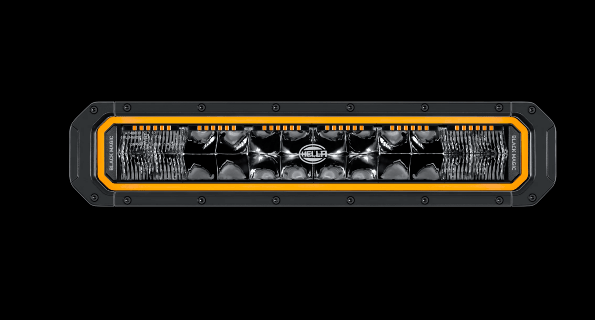 Hella Black Magic Tough Pro 15" light bar (Double Row, Single Module)7 " - 20"1FJ 358 550-071HellaSRH Lighting