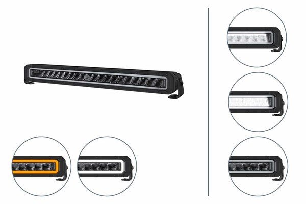 Hella Black Magic Tough Pro 22" light bar (Single Row, Single Module)21 - 32"HellaSRH Lighting