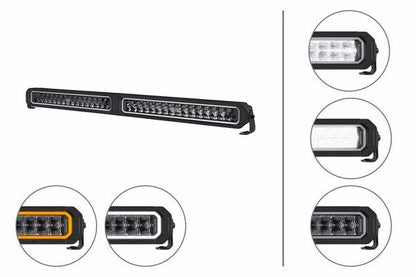 Hella Black Magic Tough Pro 38" light bar (Double Row, Twin Module)33" - 40"HellaSRH Lighting