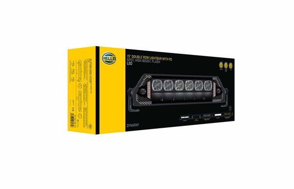 Hella DYNARAY 15'' double row spot with strobe7 " - 20"1FJ 359 100-131HellaSRH Lighting