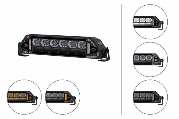 Hella DYNARAY 15'' double row spot with strobe7 " - 20"1FJ 359 100-131HellaSRH Lighting